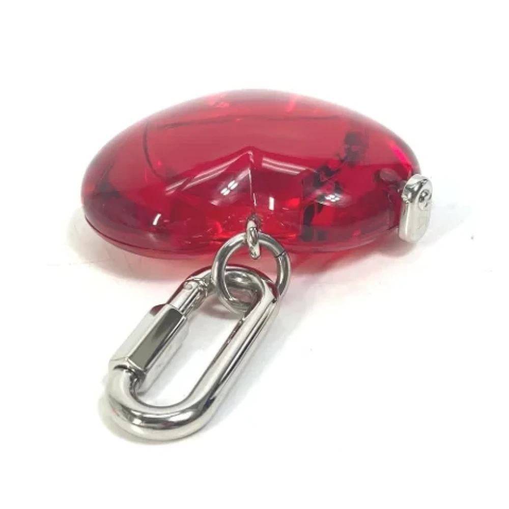 Louis Vuitton Vintage Pre-owned Plastic key-holders Red Dames