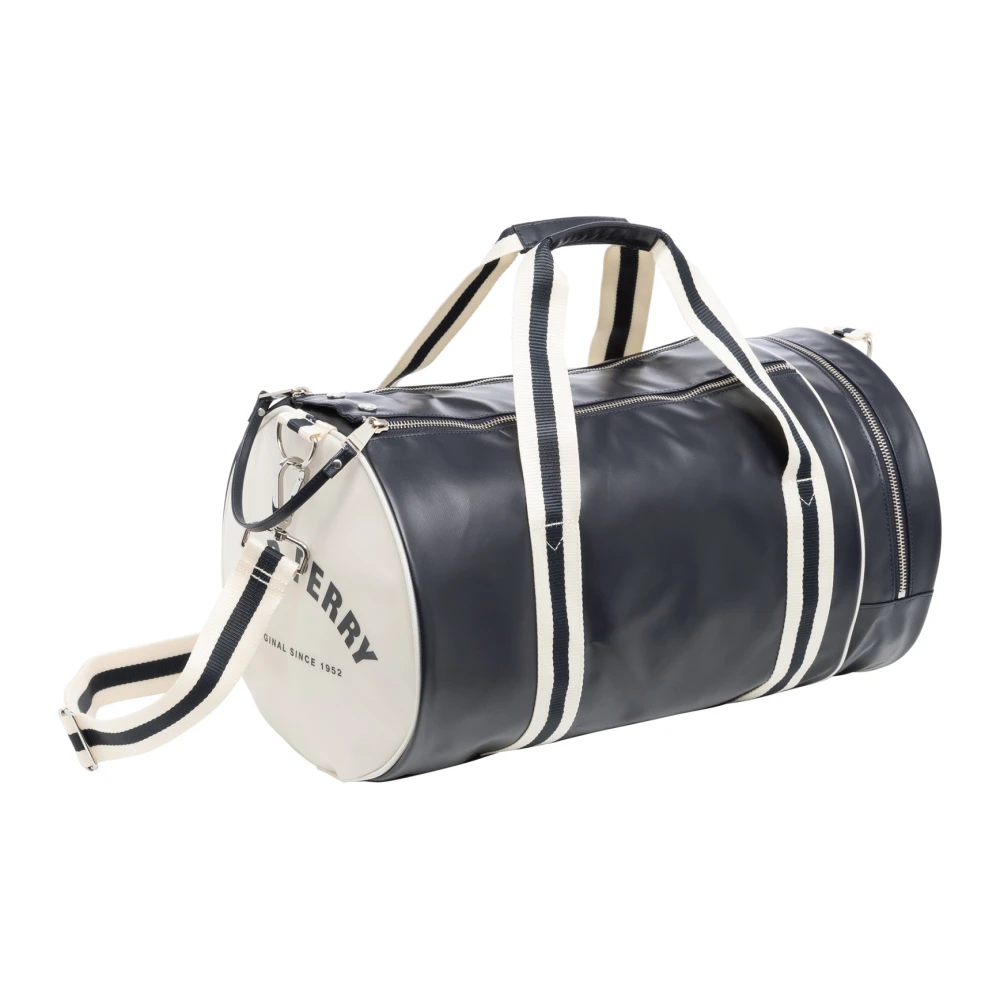 Fred Perry Multicolor Gymtas met Verstelbare Band Blue Heren