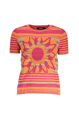 pull-femme-orange-vibrant