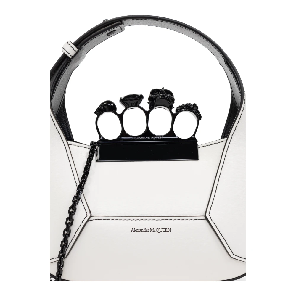 alexander mcqueen Mini Juwelen Handtas White Dames