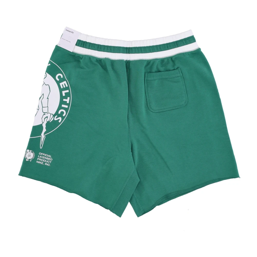 Nike Boston Celtics Fleece Shorts Green Heren