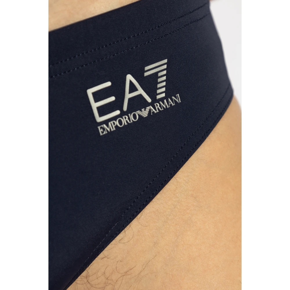 Emporio Armani EA7 Zwembroek Blue Heren