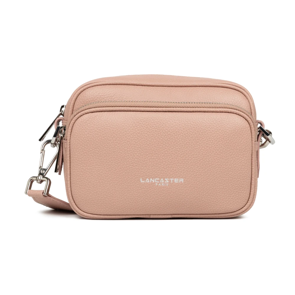 Lancaster Beige Cross Body Bags, Female, One Size, Double Zip Milano Ama Crossbody Bag