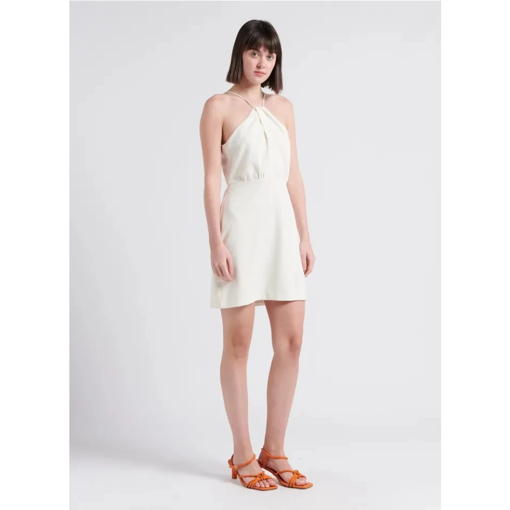 Suncoo Elegante Jurk Beige Dames