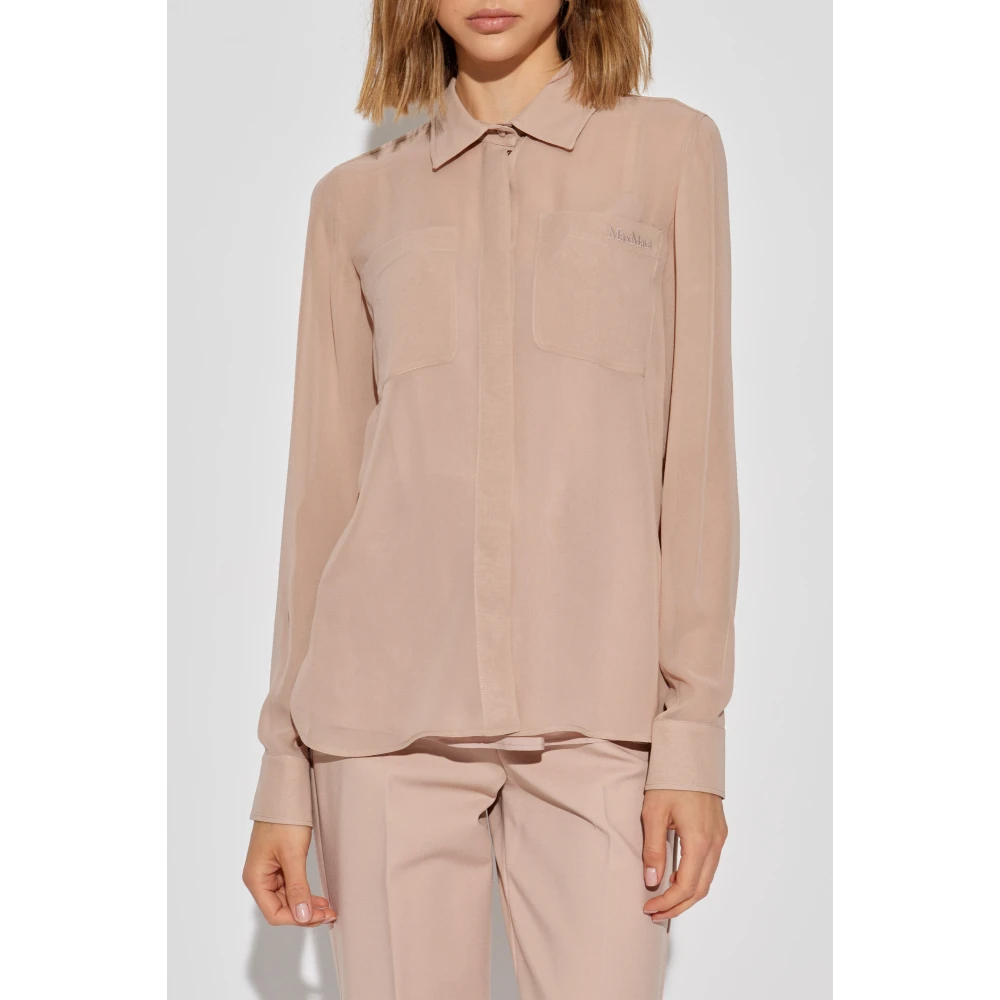 Max Mara Ercole Shirt Pink Dames