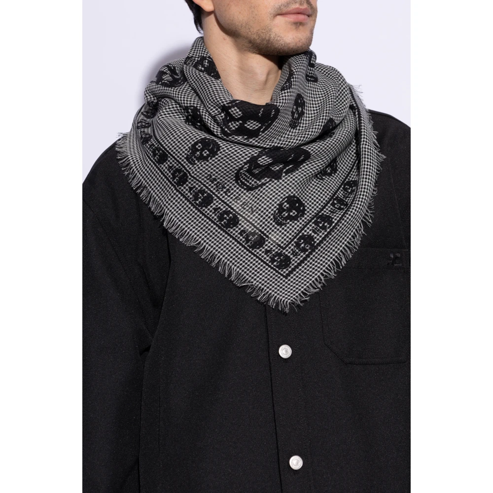 alexander mcqueen Wollen sjaal Gray Heren