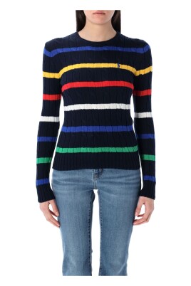 striped-cable-knit-sweater