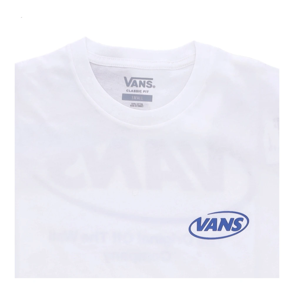 Vans Wit Heren T-shirt met Logo Print White Heren
