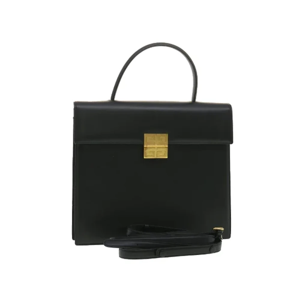 Givenchy Pre-owned Pre-owned Läder axelremsvskor Black, Dam