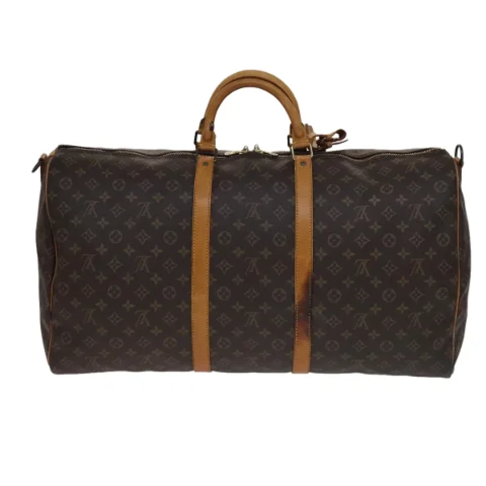 Louis Vuitton Vintage Pre-owned Canvas travel-bags Brown Dames