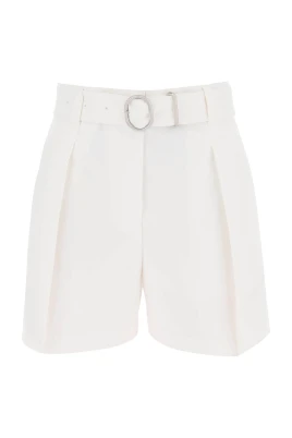 Bomullsbermudashorts med avtagbart bä