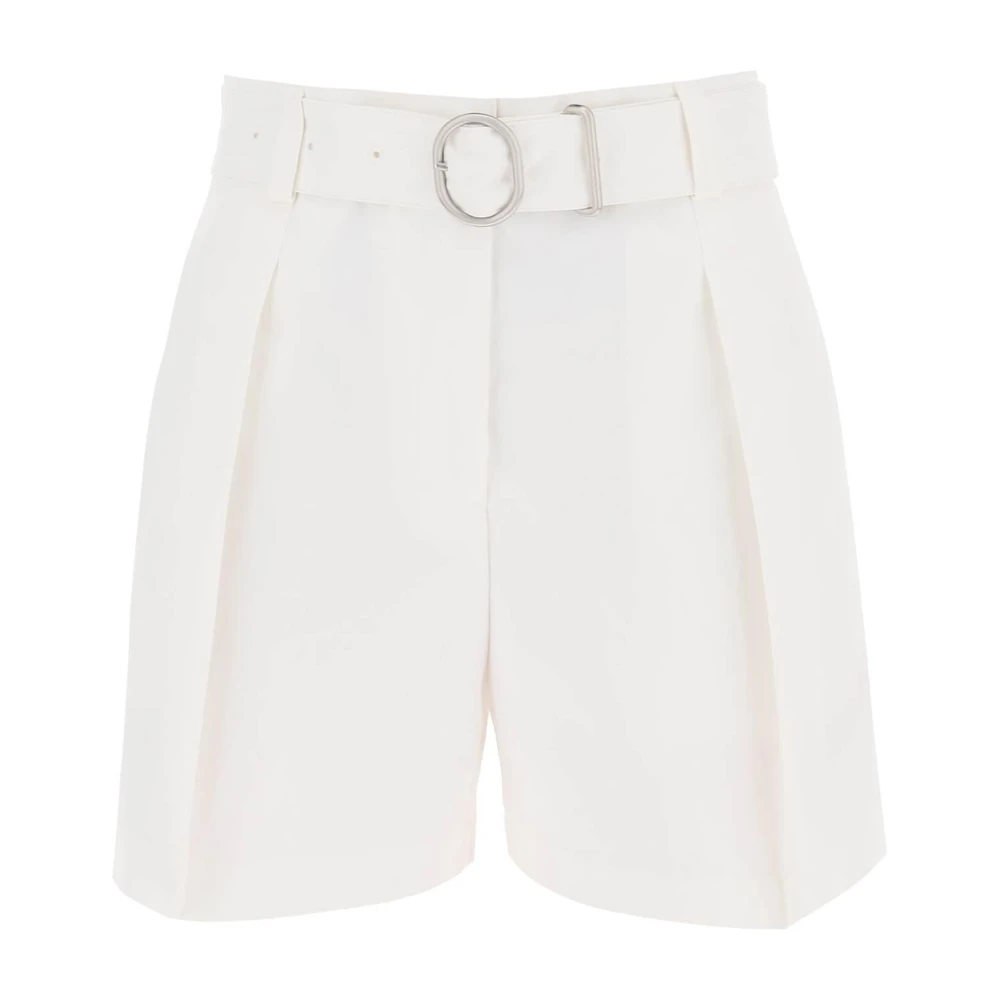 Jil Sander Short Shorts White Dames