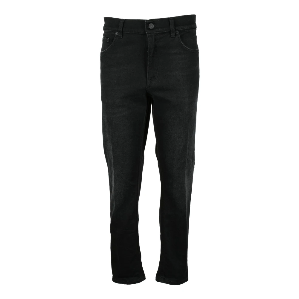Dondup Katoen Elastaan Jeans Black Dames