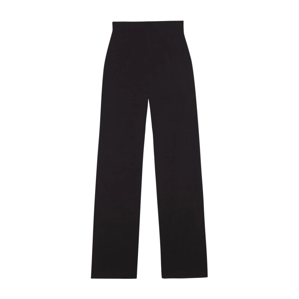 Cortana Bowie hoog getailleerde zwarte broek Black Dames