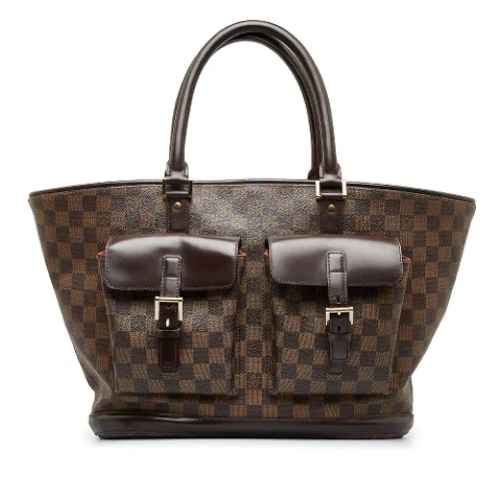 Louis Vuitton Vintage Pre-owned Fabric totes Brown Dames