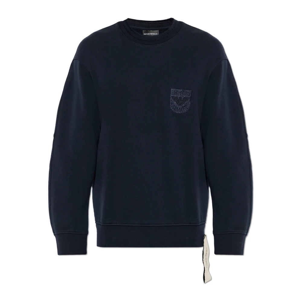 Emporio Armani Hombre Azul Sudaderas, Talla: S