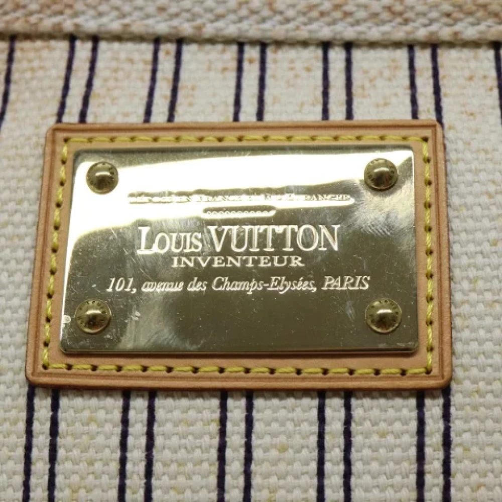Louis Vuitton Vintage Pre-owned Canvas clutches White Dames