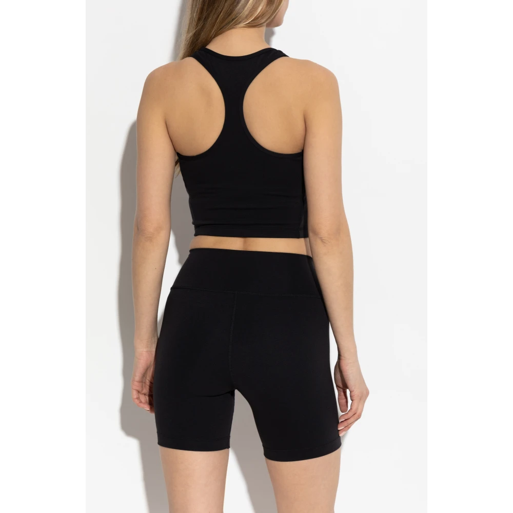 Sporty & Rich Top uit de Core-collectie Black Dames