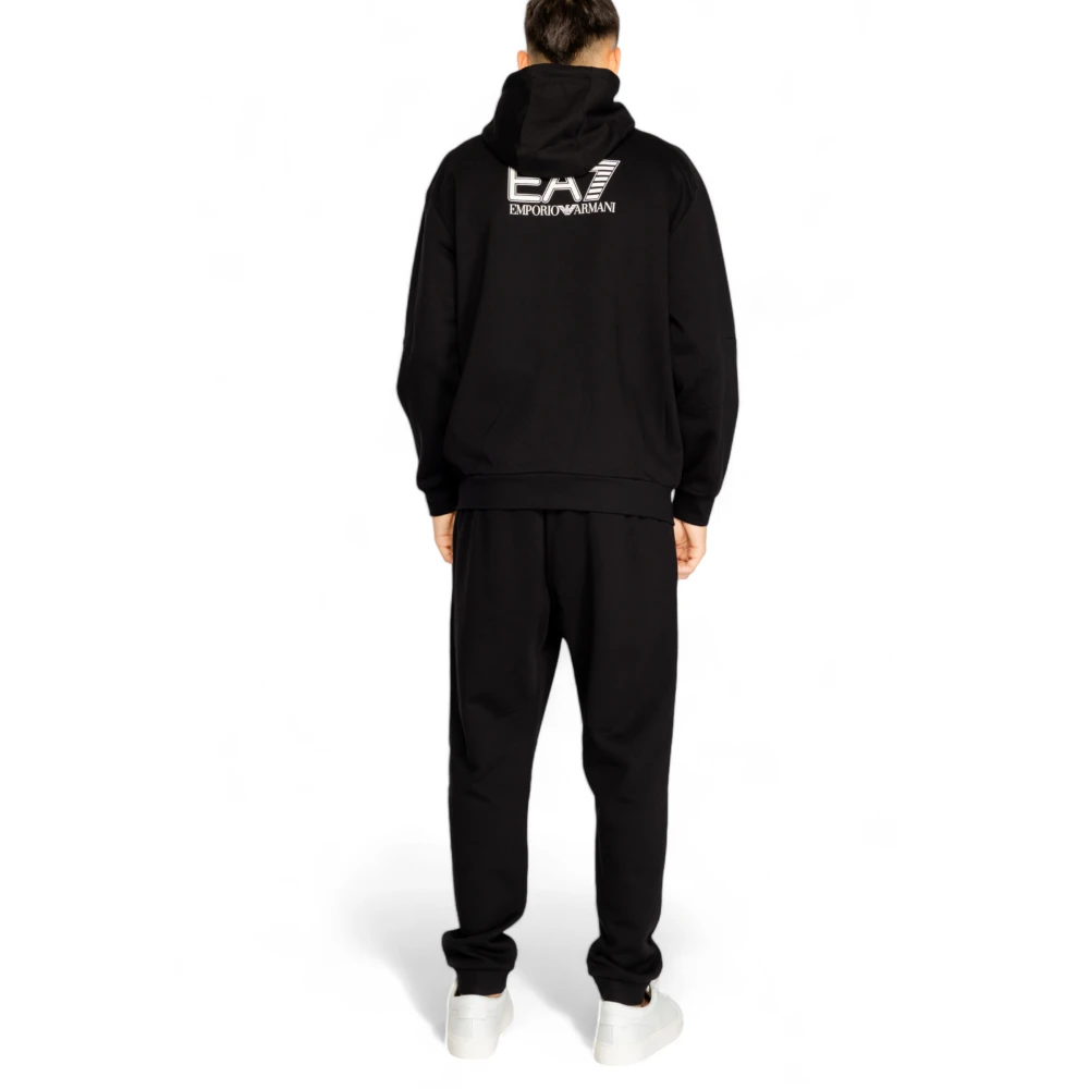 Emporio Armani EA7 Heren Tute Herfst Winter Collectie Black Heren