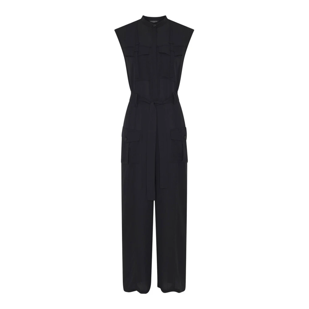 Bruuns Bazaar Jumpsuit met Utility-look Black Dames