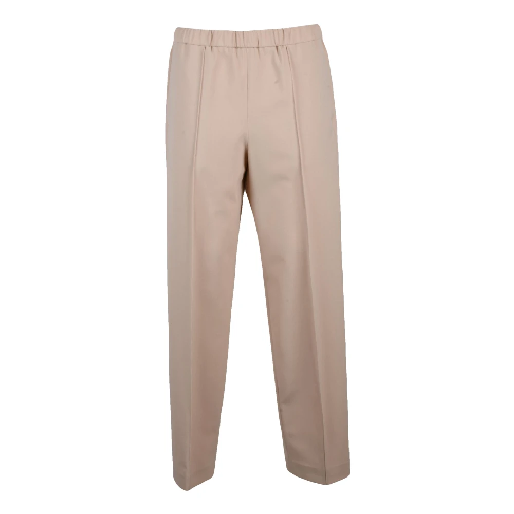 Fabiana Filippi Women's Beige Chino Straight Trousers - Chinos - Xs - Trousers