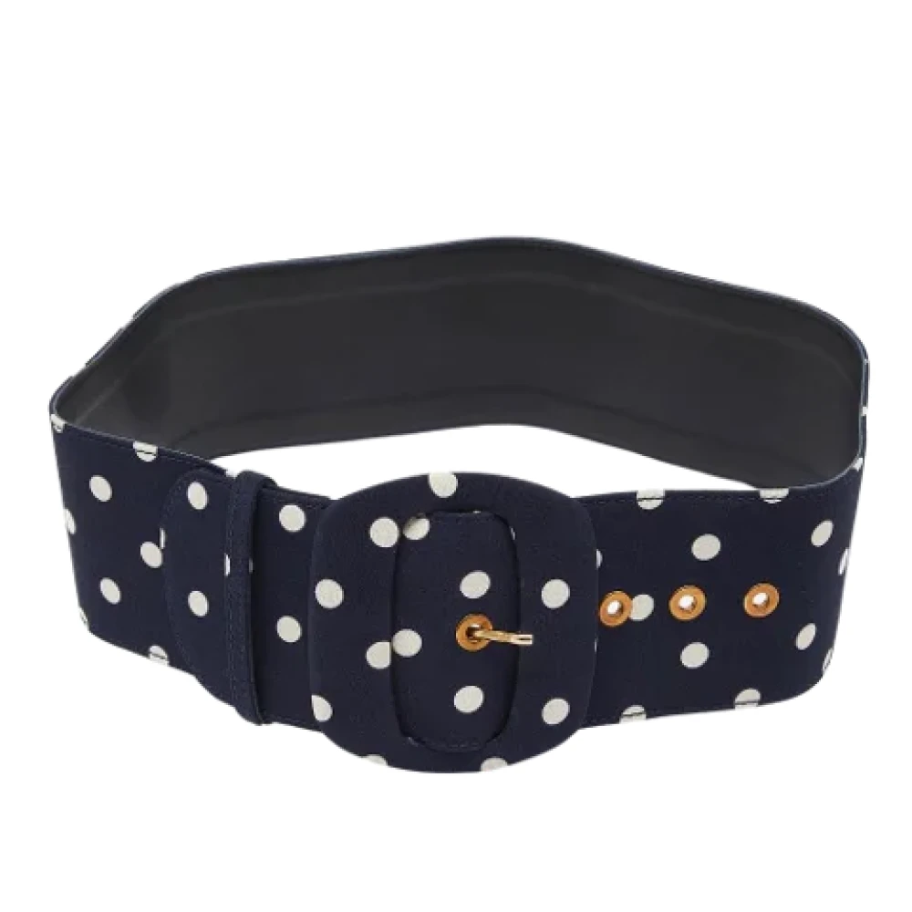 Moschino Pre-Owned Pre-owned Fabric belts Blue Dames