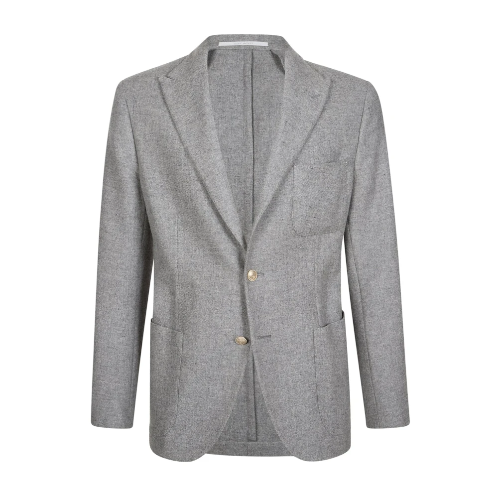 Eleventy Hombre Gris - Chaqueta De Lana Y Cachemira - Jackets - Xl