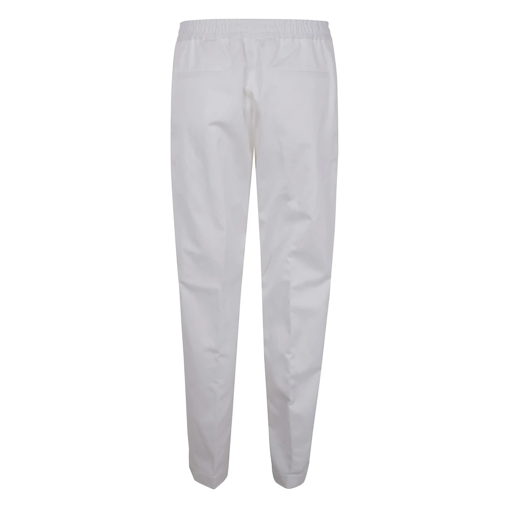 Ermenegildo Zegna Linnen Zijden Broek White Heren