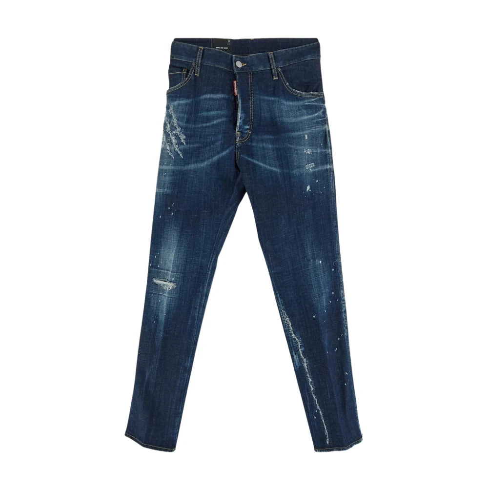 Dsquared2 Heren Denim Mode Blue Heren