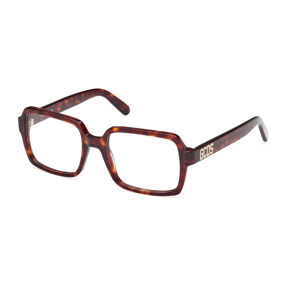 Gcds Unisex Brown Glasses, 54 Mm, Stylish Eyeglasses In Color 052