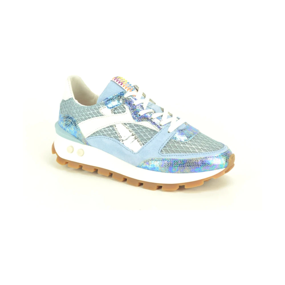 Floris van Bommel L. Combi Runner N. Dames Schoenen Blauw