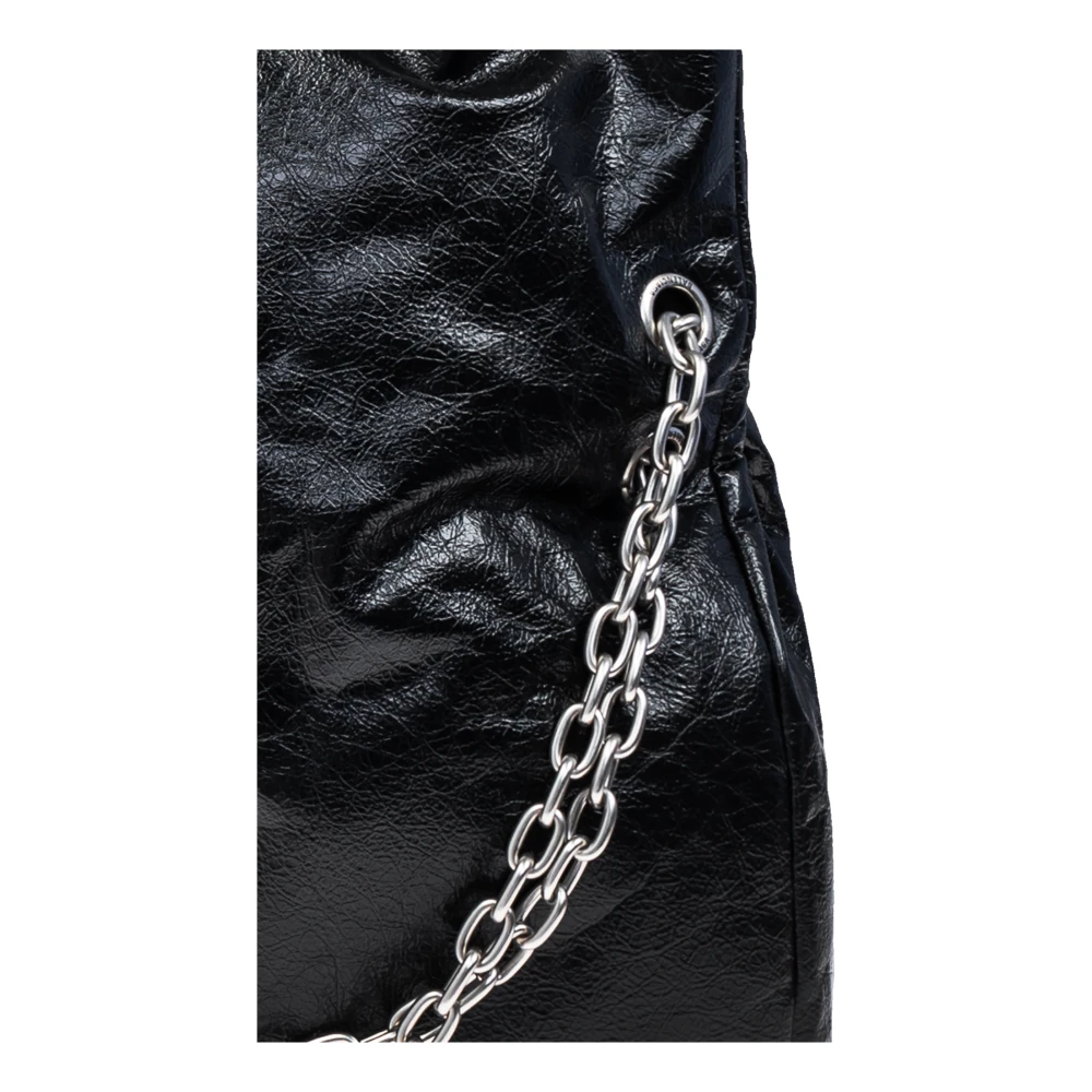 Balenciaga Monaco Grote Ketting Schoudertas Black Dames