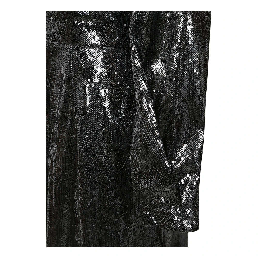 Crida Milano Grijze Polyester Jurk Gemaakt in Italië Gray Dames
