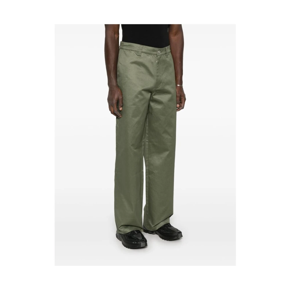 Purple Brand Olijfgroene Jeans met Zakken Green Heren