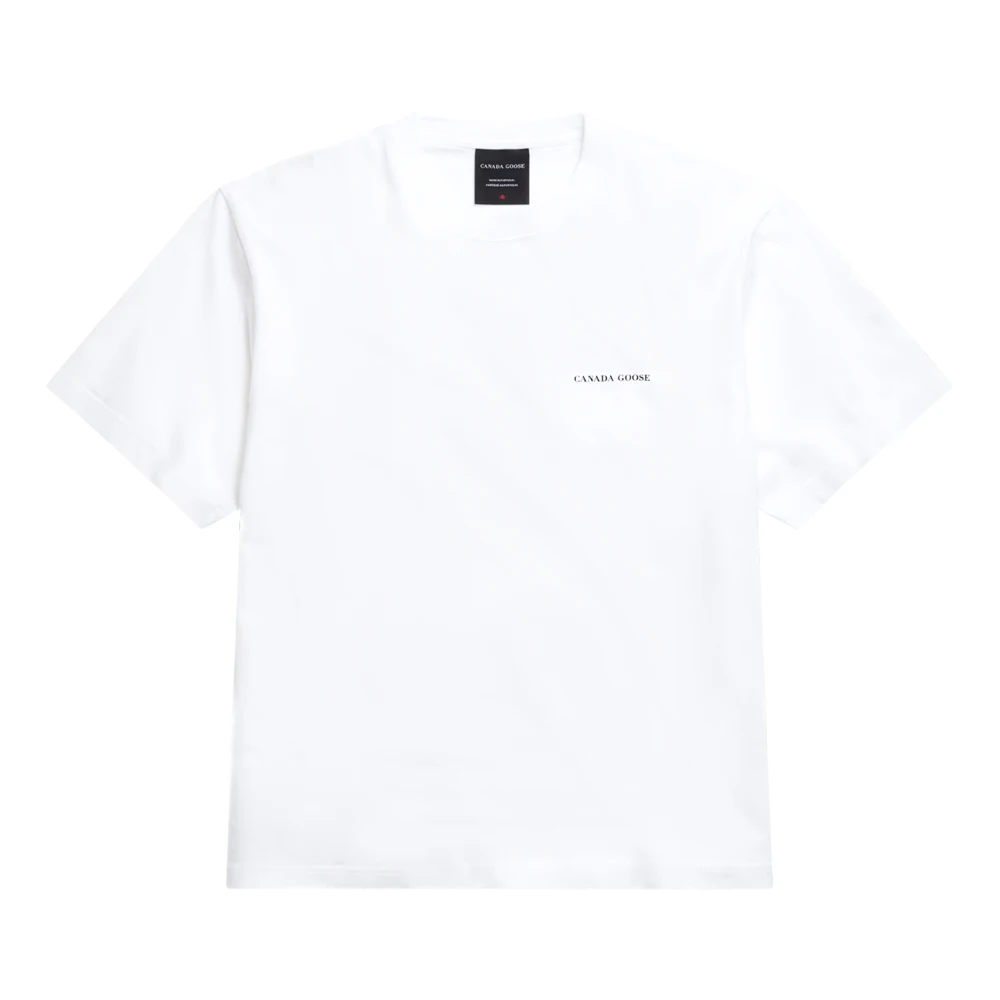 Canada Goose Men's White T-Shirts, M, Novo T-Shirt