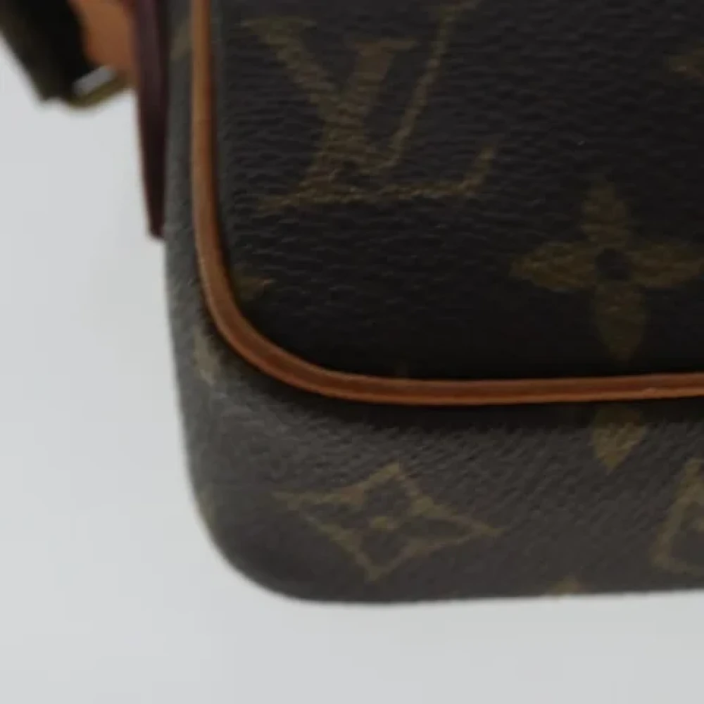 Louis Vuitton Vintage Pre-owned Canvas clutches Brown Dames