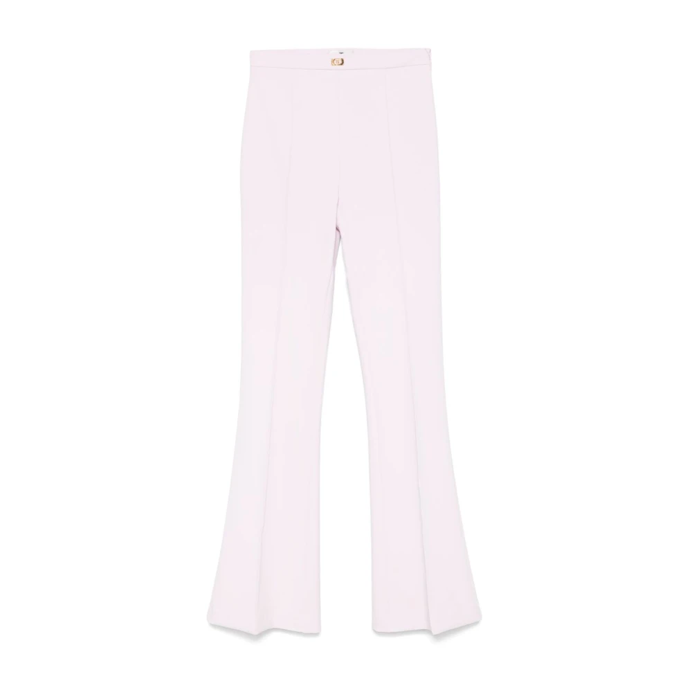 Elisabetta Franchi Stijlvolle Broek voor Vrouwen White Dames