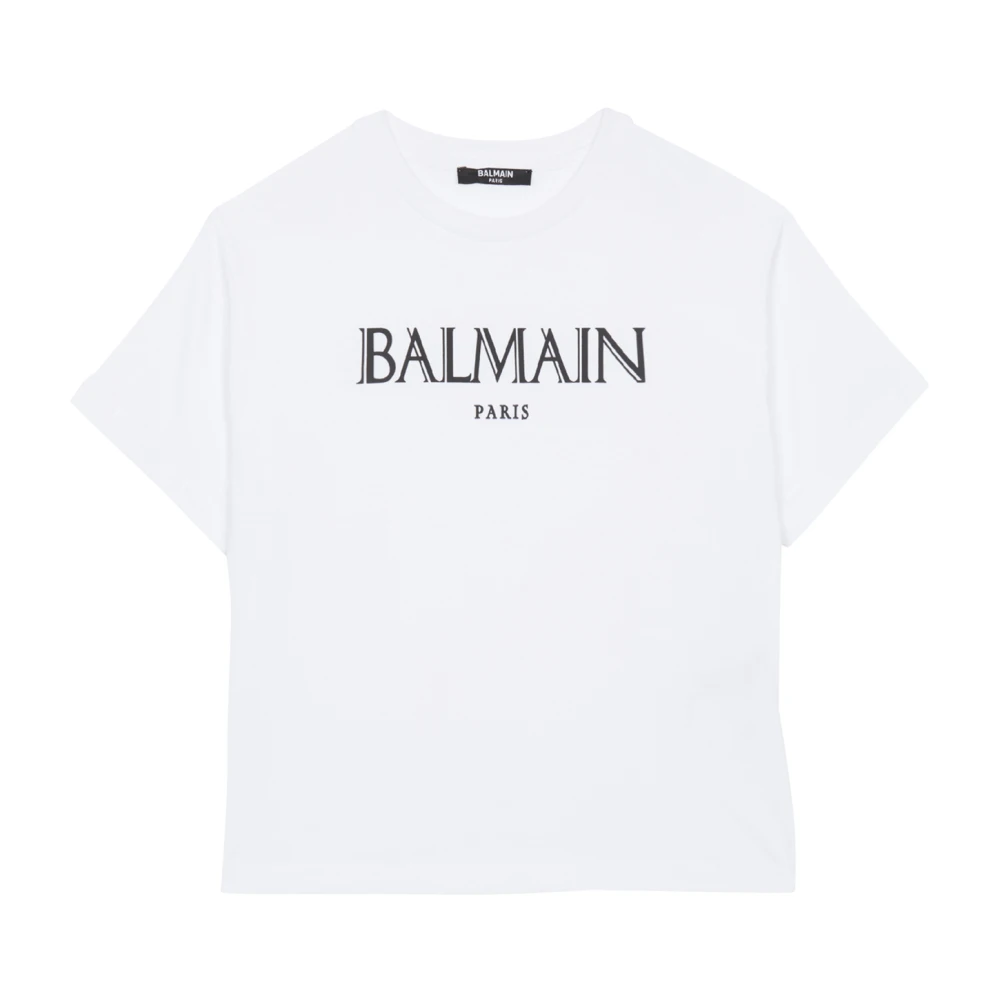 Balmain Romersk T-shirt White, Unisex