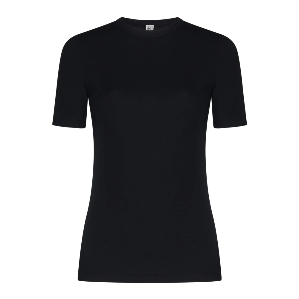 TotêMe Zwarte T-shirts en Polos Black Dames