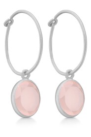 ADELINE CREOL ROSA CHALCEDON SØLV
