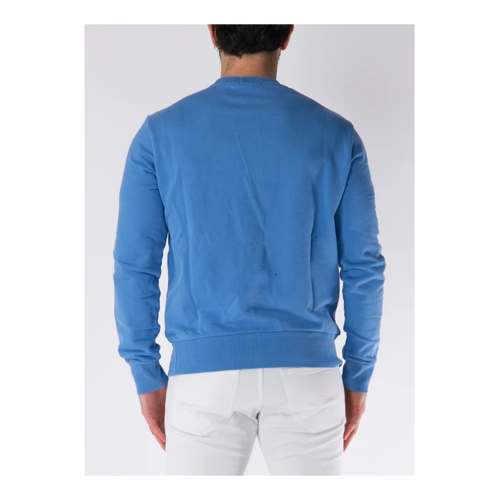 Polo Ralph Lauren Logo Crewneck Sweatshirt Blue Heren