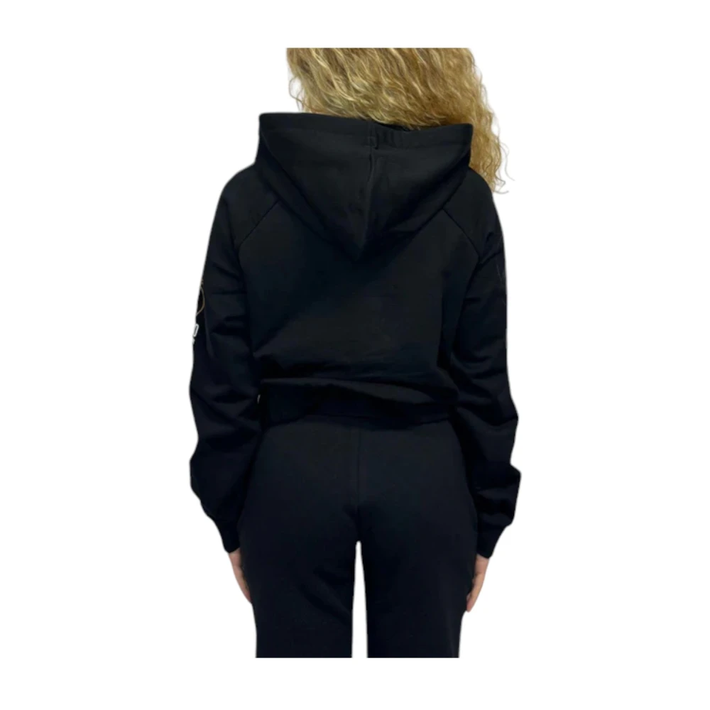 Moschino Stijlvolle Sweatshirt voor een Trendy Look Black Dames