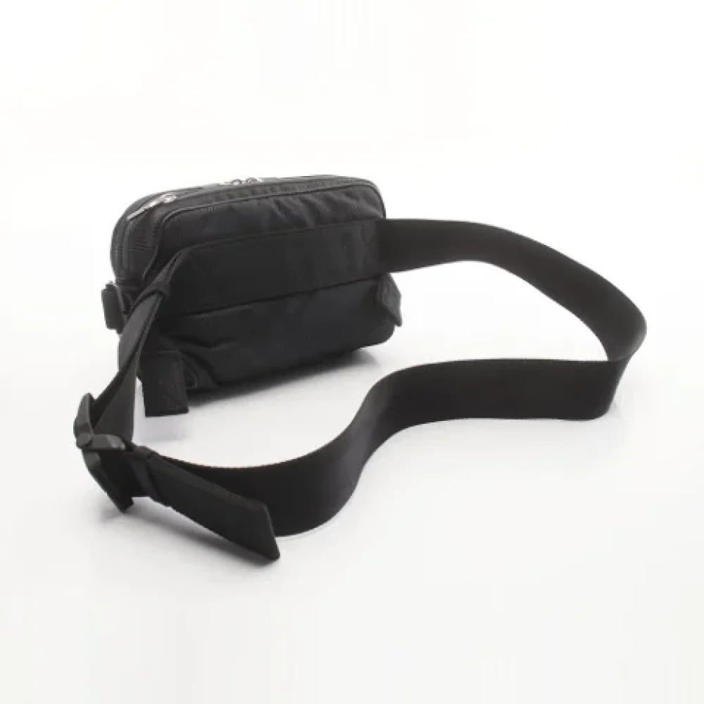 Burberry Vintage Pre-owned Nylon crossbody-bags Black Dames