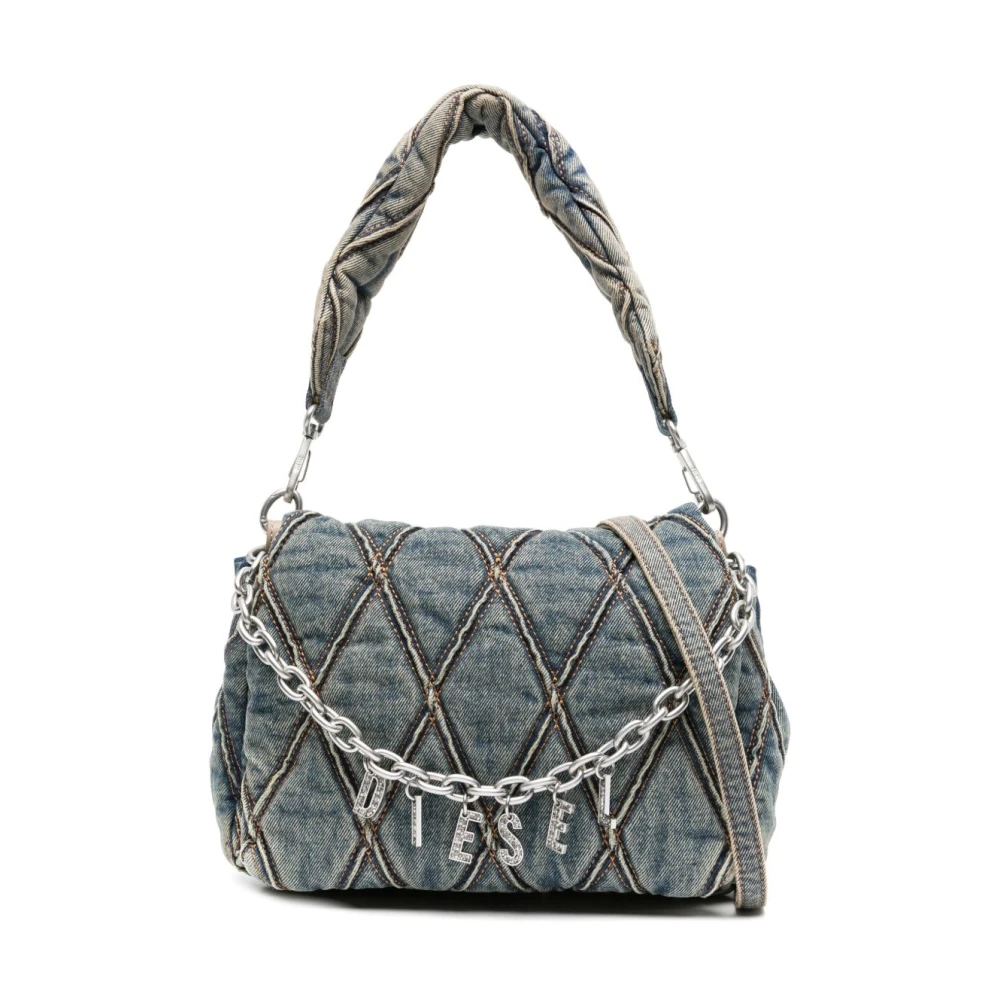 Diesel Women's Blue Charm-D Shoulder S