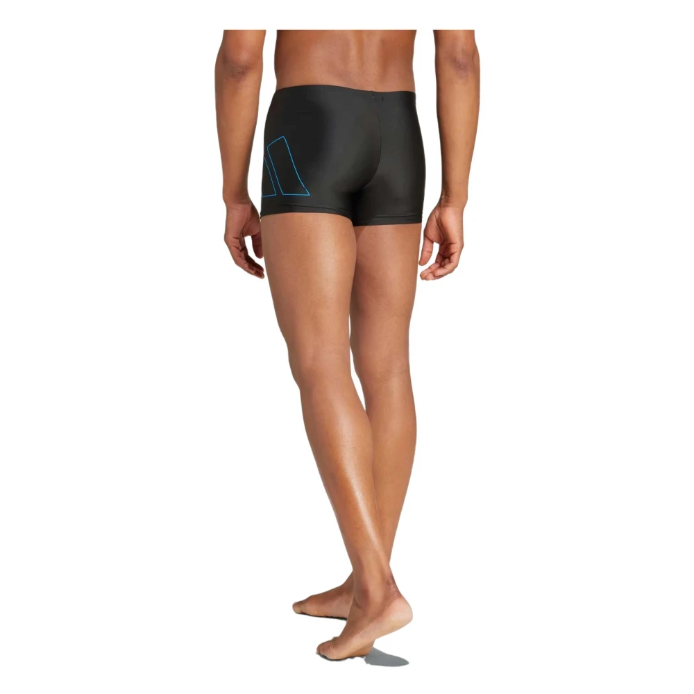 Adidas BIG Bars Boxer Zwembroek Black Heren
