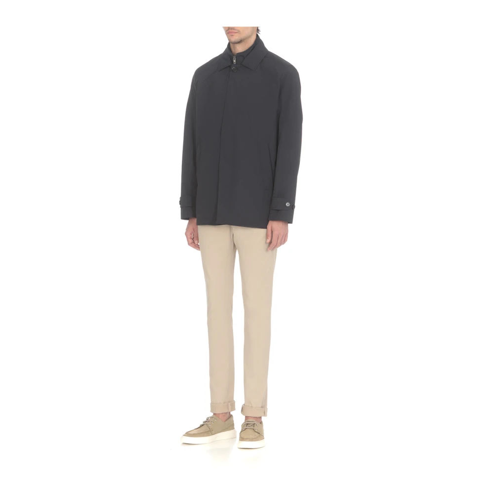 Fay Light Jackets Blue Heren