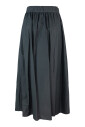 black-cotton-poplin-embroidered-skirt
