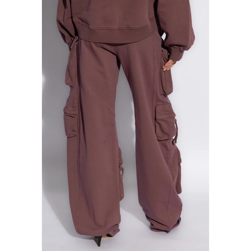 The Attico Trainingsbroek Purple Dames