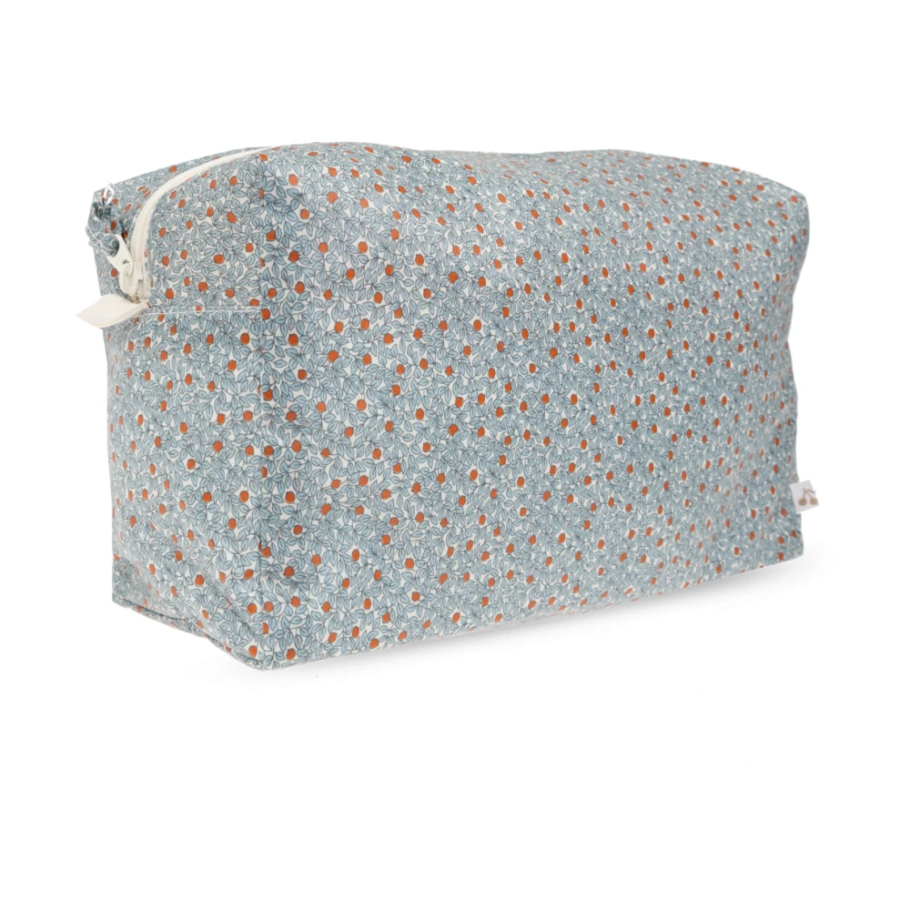 Bonpoint Cosmeticatas met botanisch motief Blue Unisex