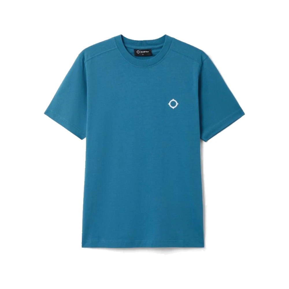 Ma.strum Icon T-shirt Storm Blauw Blue Heren